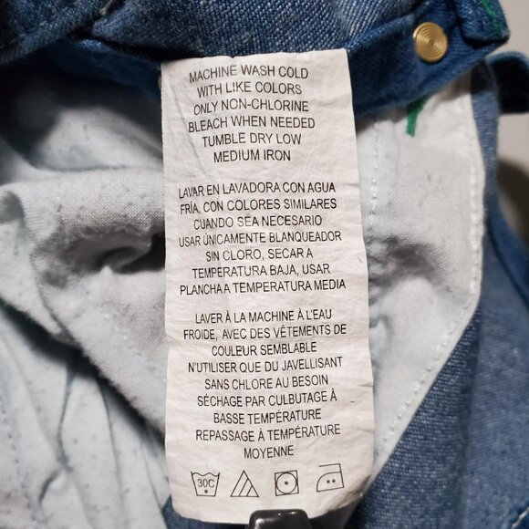 Liberty Relaxed Fit Denim Overalls NWT sz 34x30 - Picture 13 of 16